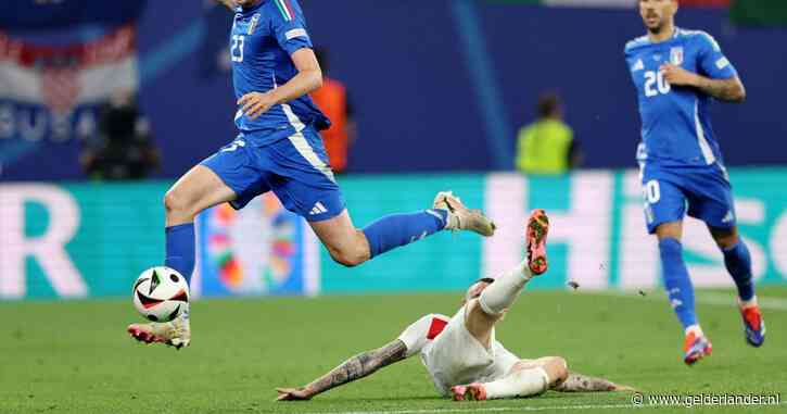 Dramatische ontknoping voor Kroatië in poule des doods: Italië ontsnapt met prachtgoal in blessuretijd