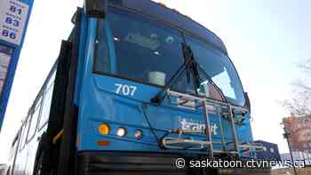 Three teens, 15 to 17, charged after bear spray used inside Saskatoon bus