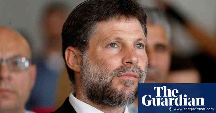 Israeli far-right minister speaks of effort to annex West Bank