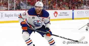 Edmonton Oilers captain Connor McDavid wins Conn Smythe Trophy after Game 7 loss