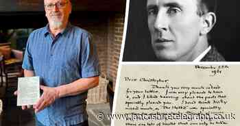 JRR Tolkien letter to Lancashire fan sells for £30k
