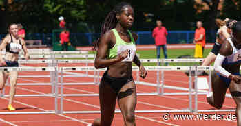 Sandy Sakyi sprintet zum Landesrekord