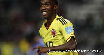 Watford's Asprilla on bench as Colombia win at Copa America