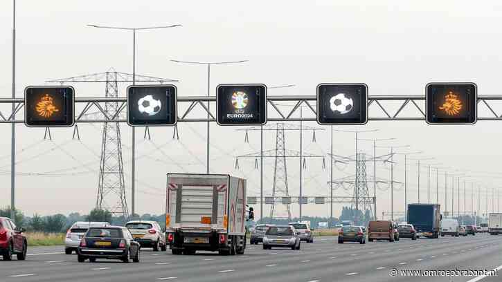 Rijkswaterstaat verwacht een vroegere avondspits door wedstrijd Oranje