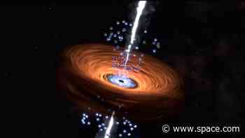 This impossibly massive black hole wasn't very hungry during the dawn of time