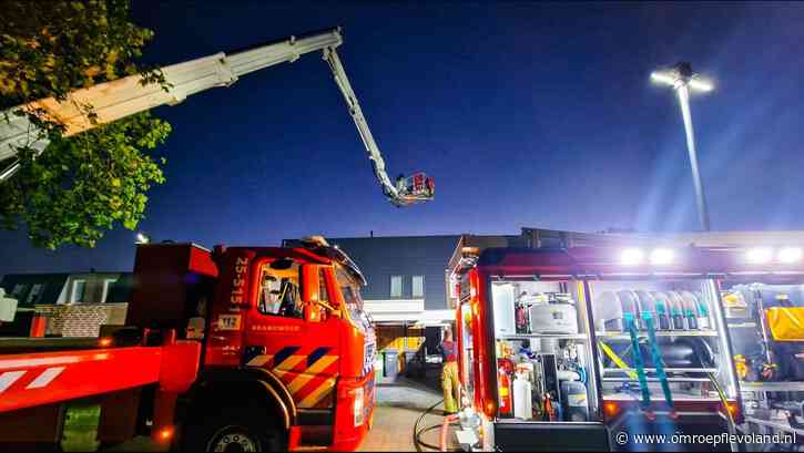 Lelystad - Twee keer op één dag brand bij woning in Lelystad, politie ontdekt hennepplantage