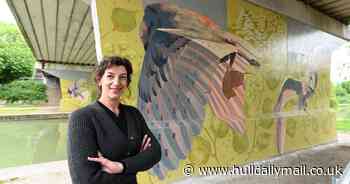 Stunning wildlife murals unveiled beneath Beverley bridge in a bid to tackle graffiti