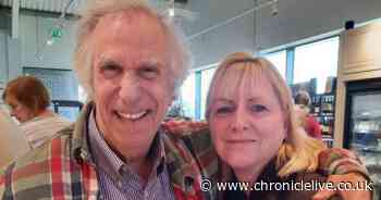 Happy Days legend Henry Winkler visits Northumberland deli after 'great food' tip-off