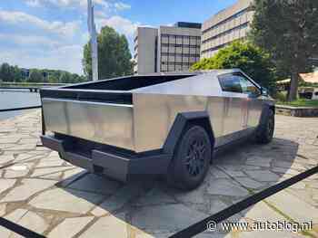 Gespot – Daar is ‘ie: de Cybertruck op Nederlandse bodem!