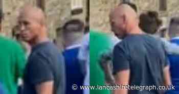 Padiham: Image released of man wanted over large fight