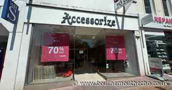 Accessorize shop in Bournemouth town centre closes
