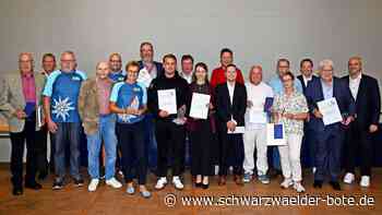 Gala in Calmbach: Sportkreis Calw ehrt seine erfolgreichsten Sportler