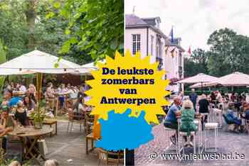 OVERZICHT. Chillen in Chinees meubilair of genieten van Vos en Haas: in deze zomerbars in de provincie Antwerpen kan je terecht