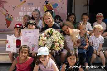 Kleuterjuf Pris Van Overschelde uit Opwijk is verkozen tot Leraar van het Jaar