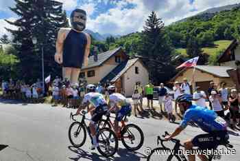 Is reus Medar de grootste supporter langs parcours van de Tour? “We willen elke dag op televisie komen”