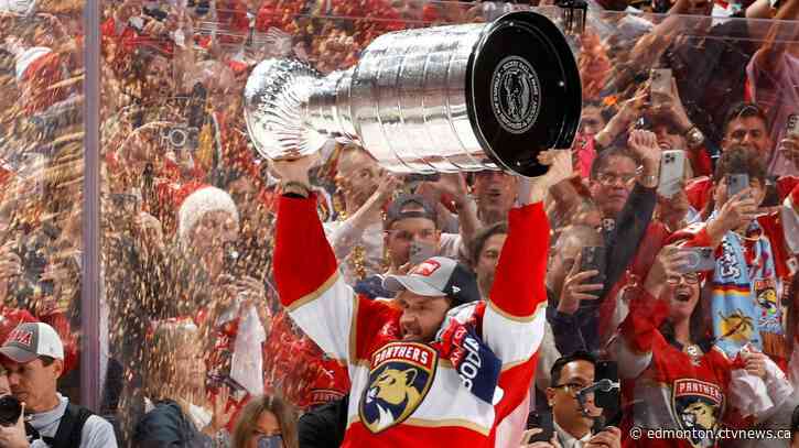 Panthers win their 1st Stanley Cup, top Oilers 2-1 in Game 7
