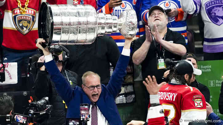 Panthers coach Paul Maurice, a hockey lifer, now has a Stanley Cup. And it was worth the wait