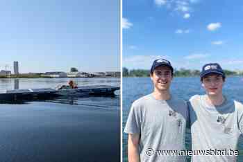 Antwerpse ingenieursstudenten testen duurzame zonneboot op het Galgenweel: “We gaan voor top 5 in Monaco”