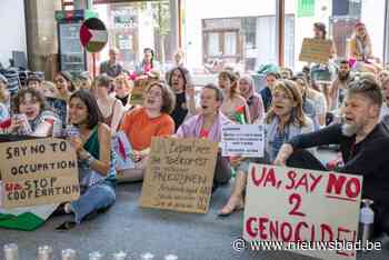 Pro-Palestijnse studenten breken tentenkamp op en verlaten Antwerpse universiteit: “Strijdvaardigheid blijft”