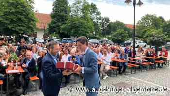 Gute Wünsche für den neuen Bürgermeister Andreas Maaß