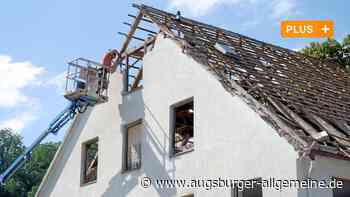 Polizei stoppt Abriss des Gasthofs Goggl in Unterdießen