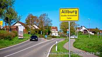 Wenn der Zeitplan eingehalten wird: Bald ist Altburg eine Großbaustelle