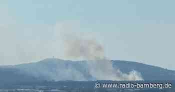 Feuer auf Freifläche in Bamberg Bug