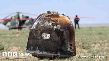 China space probe returns with rare Moon rocks