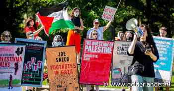 Pro-Palestinaprotest start op nieuwe plek, maar eindigt tóch weer op verboden terrein
