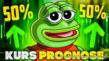 Pepe steigt um 20 %, während dieser neue Pepe-Coin schon 725.000 $ erreicht