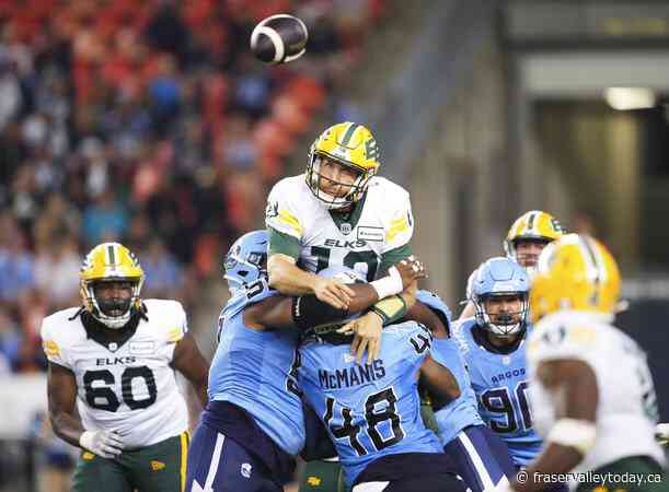 Bethel-Thompson, Beverette, Argos’ offensive line named in CFL honour roll.