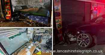 Owner’s ‘anguish’ after car smashes into Blackburn shop