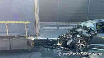 Stauende übersehen: Schwerer Unfall sorgt für Verkehrschaos auf Inntalautobahn