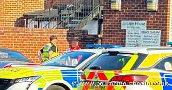 Two men spotted breaking into Poole home with knife