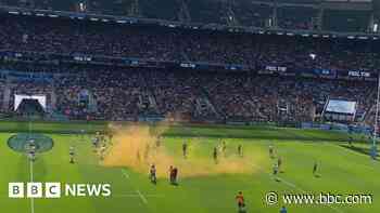 Two cleared over Just Stop Oil rugby final protest