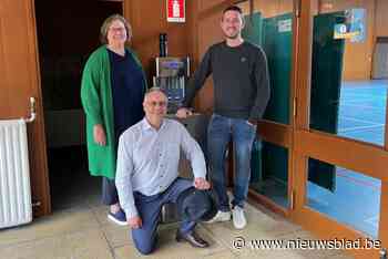 Grimbergse sporthallen krijgen watertaps: “Ook bij warmer weer kan je er sporten én is er gratis gefilterd fris leidingswater ter beschikking”