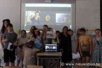 Leerlingen Giblo winnen videogesprek met Dieter Coppens