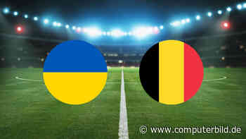 Ukraine – Belgien live: So sehen Sie das Gruppenspiel der EM 2024
