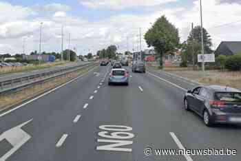 Dronken automobilist botst tegen vangrail en wordt gewond afgevoerd