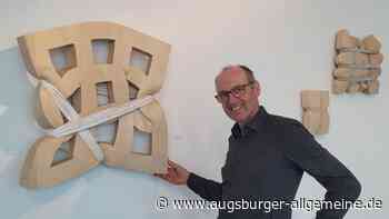Verschnürte Kunst: Egon Digon stellt in Neu-Ulm aus