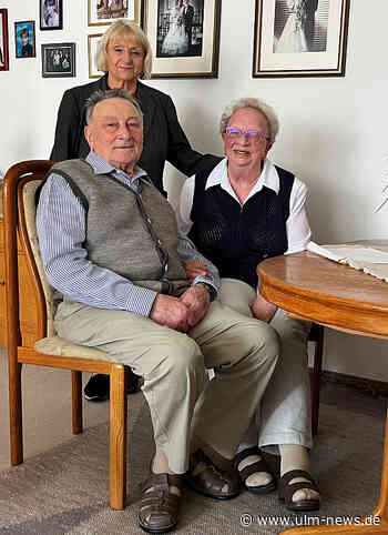 Beim Tanzen kennengelernt: Eheleute Honold aus Neu-Ulm feiern Diamantene Hochzeit
