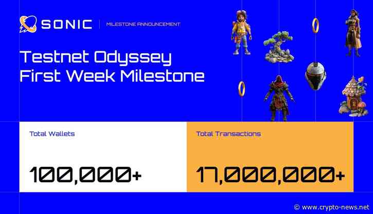 Sonic’s Testnet Odyssey: Over 100K Wallets and 17M Transactions in One Week