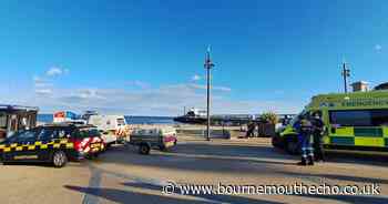 Drunk man harasses emergency services helping woman in water