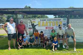 Lessenreeks kaatsen voor kinderen eindigt met wedstrijd