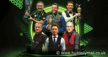 Snooker legends to play special televised tournament in Hull