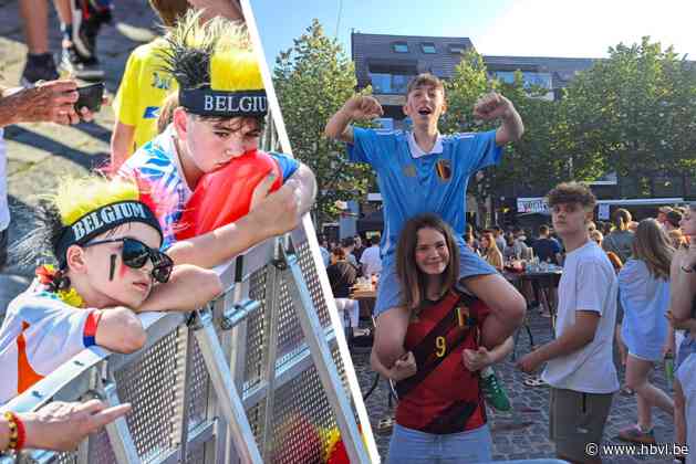 Awoert geroep in Hasselt, wel feeststemming in Bilzen: zo beleefde Limburg de match van de Duivels tegen Oekraïne