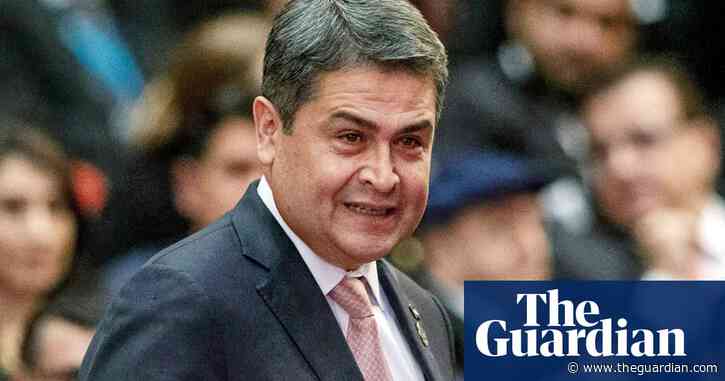 Ex-president of Honduras sentenced to 45 years in US prison for drug trafficking