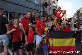 IN BEELD. Bibberen tot het laatste fluitsignaal: zo beleefden de Ninovieters het gelijkspel van de Rode Duivels