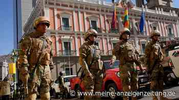 Putschversuch in Bolivien: Militär vor Regierungspalast