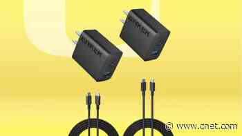 Score Not One, but Two Anker Chargers and Cables for Just $13